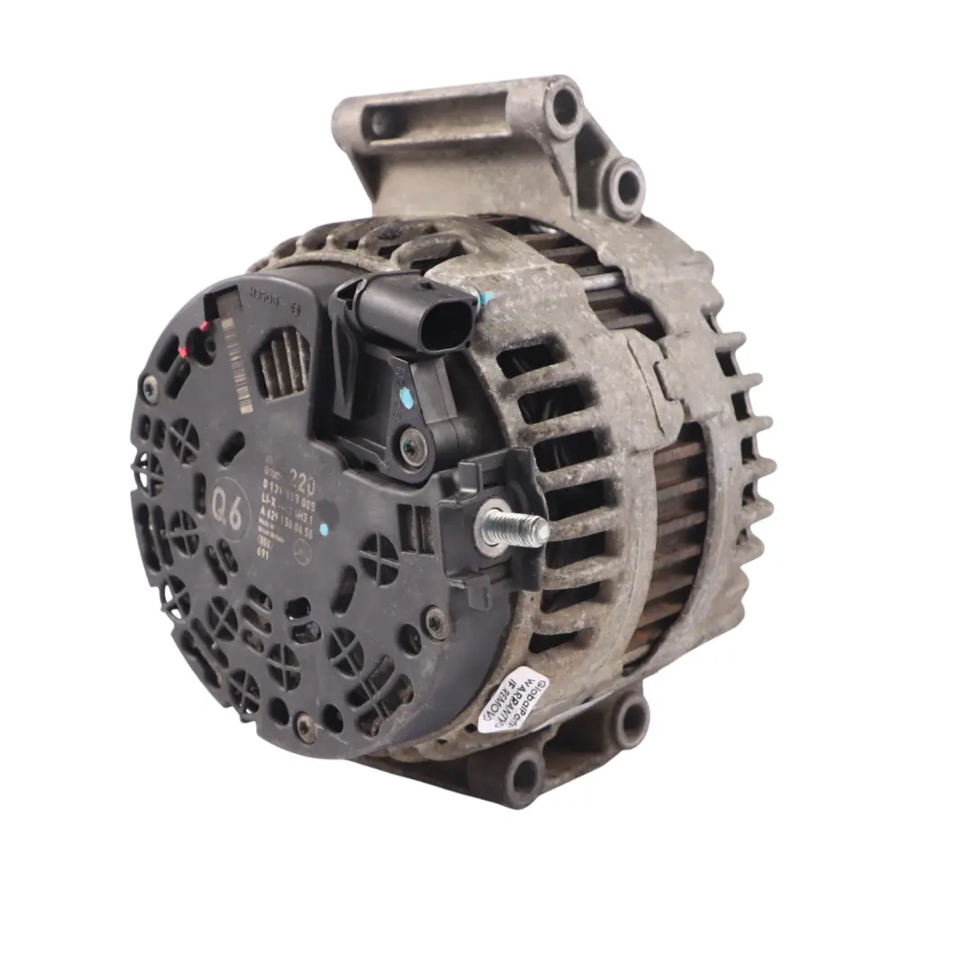  Alternator Mercedes ML W164 GL X164 Diesel OM629 Bosch 14V 220A - SKU A6291500450 - Part number A6291500450