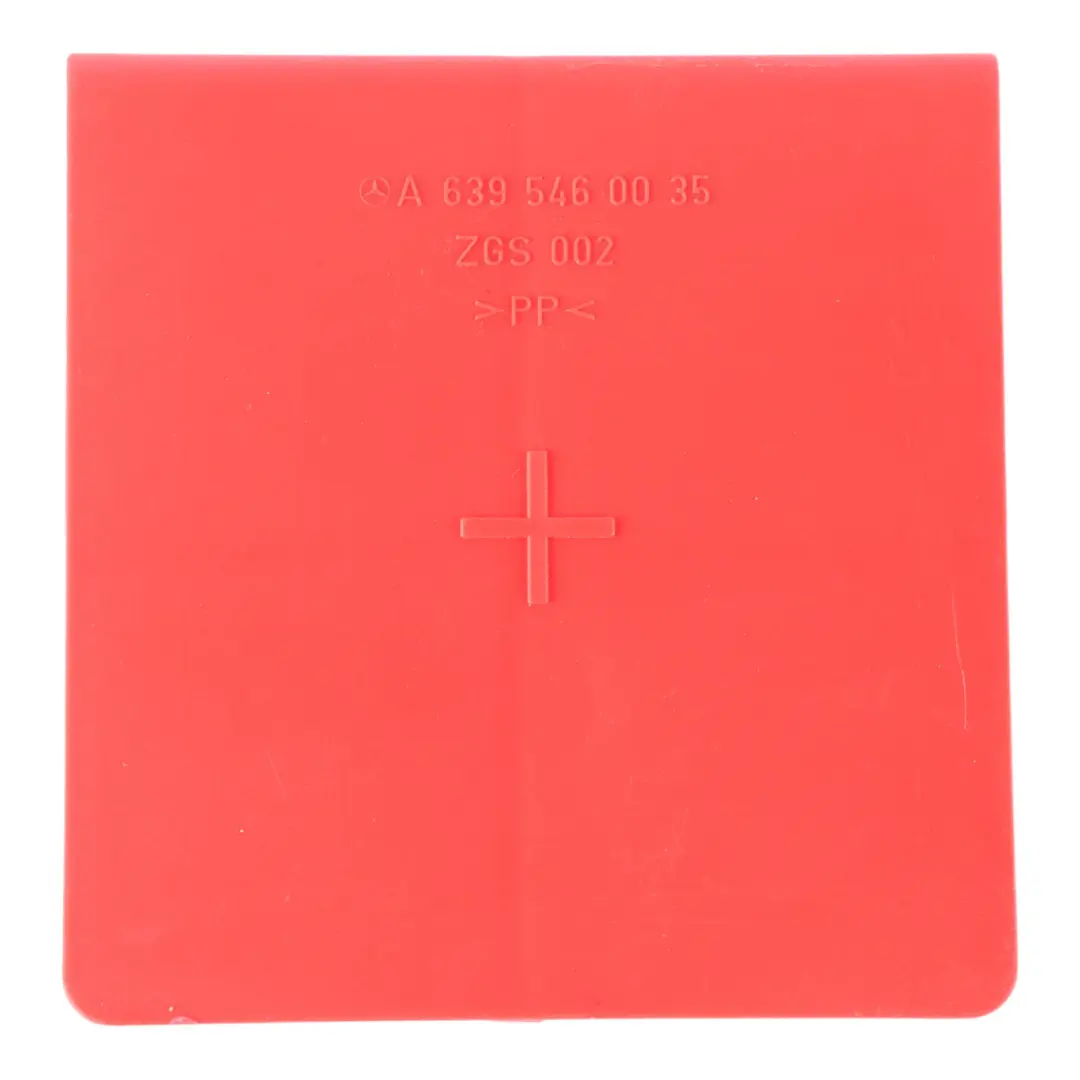 Terminal Protection Cap Cover to Mercedes Vito W447 W639 Battery with Part number A6395460035 Mercedes Vito W447 W639 Battery Terminal Protection Cap Cover - SKU A6395460035 - Part number A6395460035