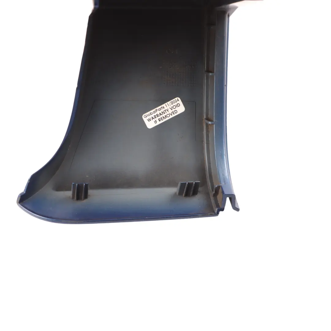 Bumper Right O/S Corner Edge Trim Jaspis Blue - 345 to Mercedes Vito W639 Rear with Part number A6396940825 Mercedes Vito W639 Rear Bumper Right O/S Corner Edge Trim Jaspis Blue - 345 - SKU A6396940825-JAS - Part number A6396940825