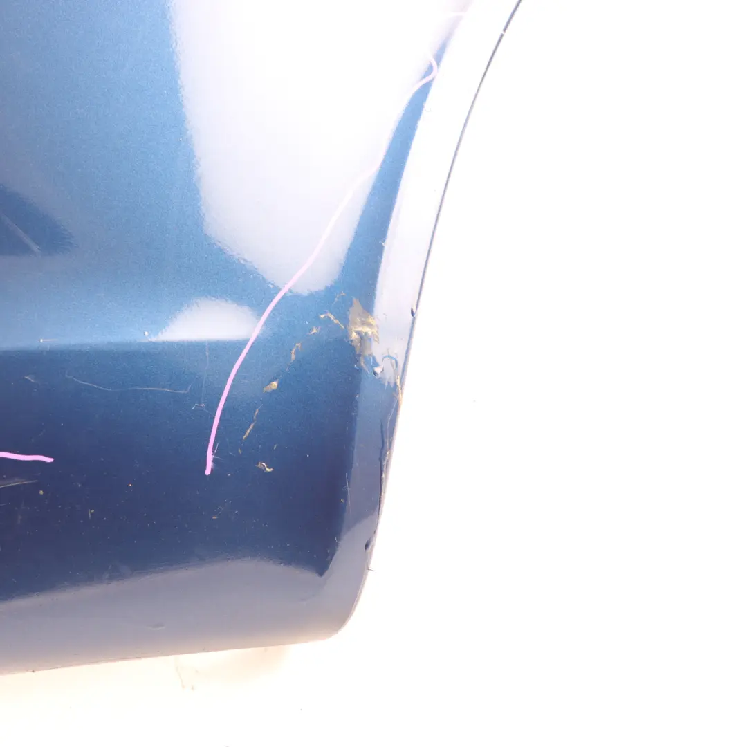 Bumper Right O/S Side Corner Trim Jaspis Blue - 345 to Mercedes Vito W639 Rear with Part number A6398801571 Mercedes Vito W639 Rear Bumper Right O/S Side Corner Trim Jaspis Blue - 345 - SKU A6398801571-JAS - Part number A6398801571