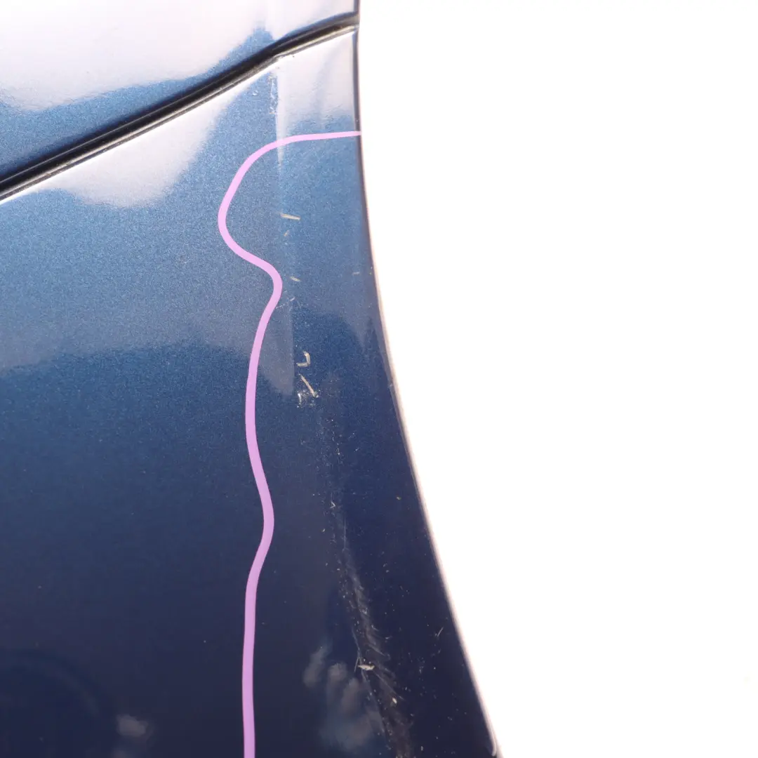 Bumper Right O/S Side Corner Trim Jaspis Blue - 345 to Mercedes Vito W639 Rear with Part number A6398801571 Mercedes Vito W639 Rear Bumper Right O/S Side Corner Trim Jaspis Blue - 345 - SKU A6398801571-JAS - Part number A6398801571