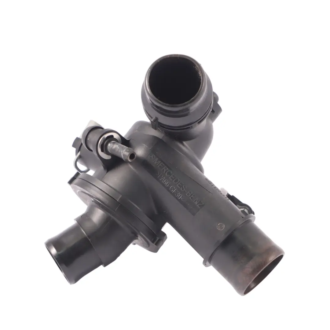 OM651 Coolant Thermostat Housing Unit Diesel to Mercedes X253 with Part number A6512001300 Mercedes X253 OM651 Coolant Thermostat Housing Unit Diesel - SKU A6512001300 - Part number A6512001300