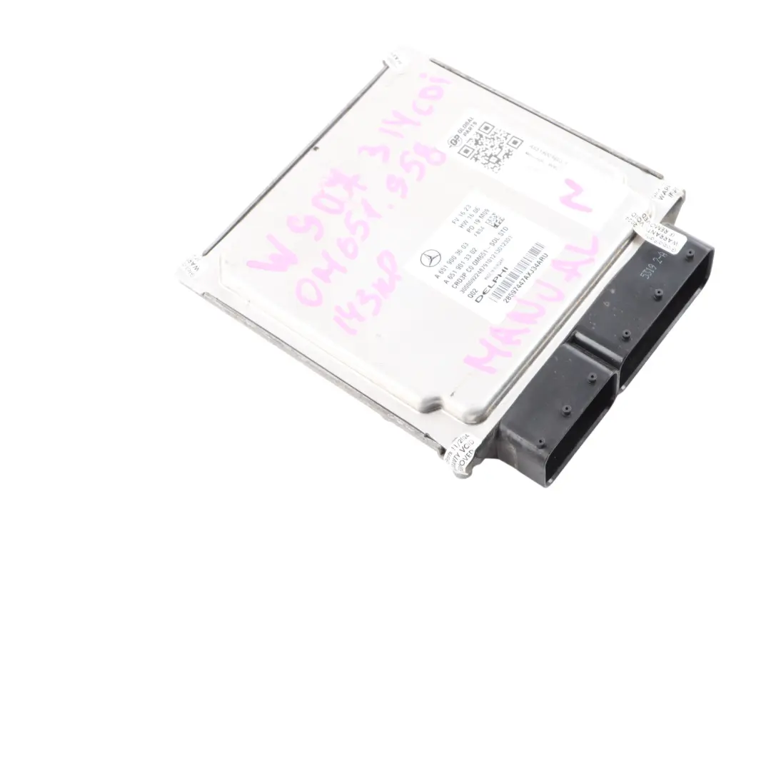 Mercedes Sprinter W907 314 CDI OM651.958 143HP ECU Engine Unit - SKU A6519003603-1 - Part number A6519003603