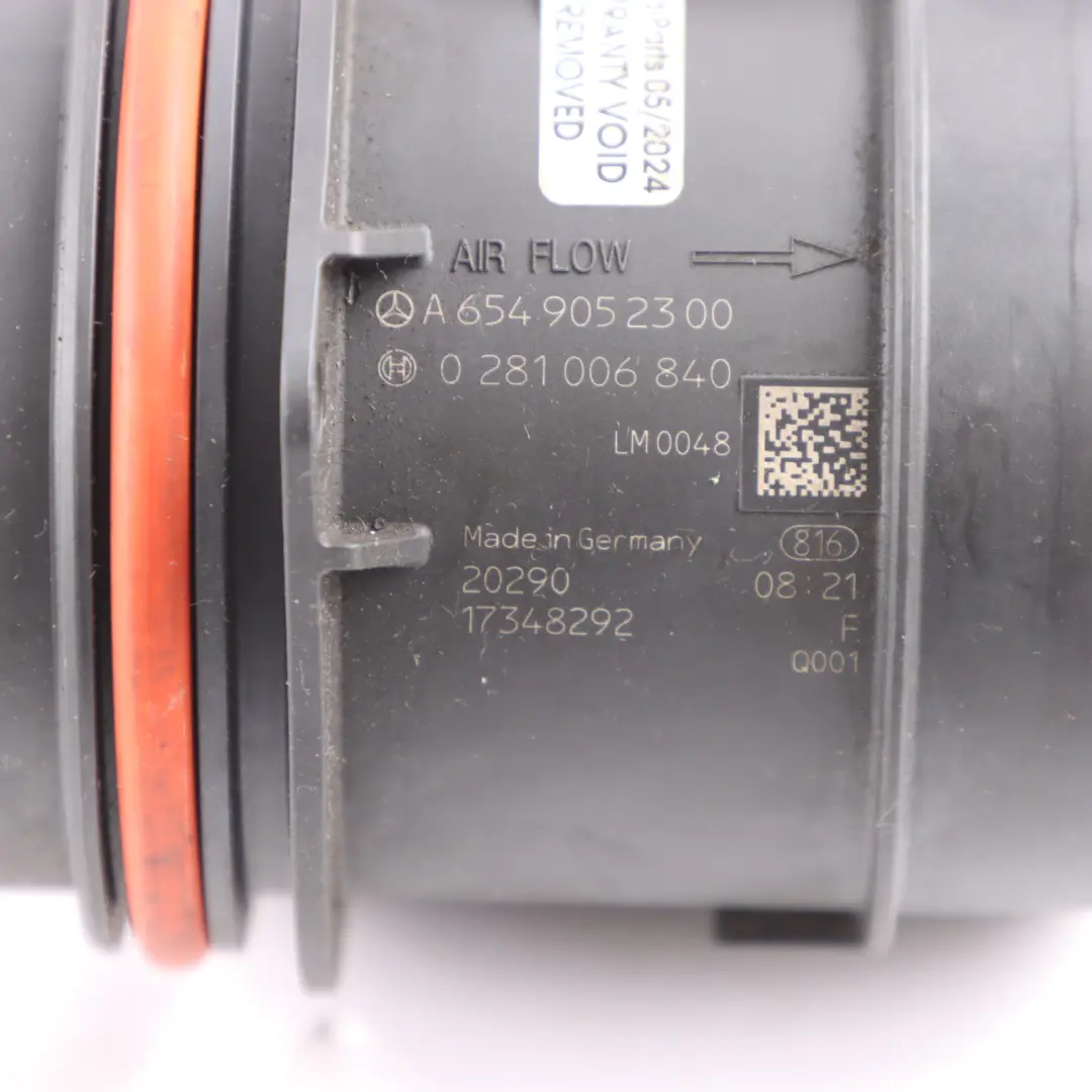 OM654 Air Flow Sensor Mass Meter Sensor to Mercedes C118 W177 W247 with Part number A6549052300 Mercedes C118 W177 W247 OM654 Air Flow Sensor Mass Meter Sensor - SKU A6549052300-1 - Part number A6549052300