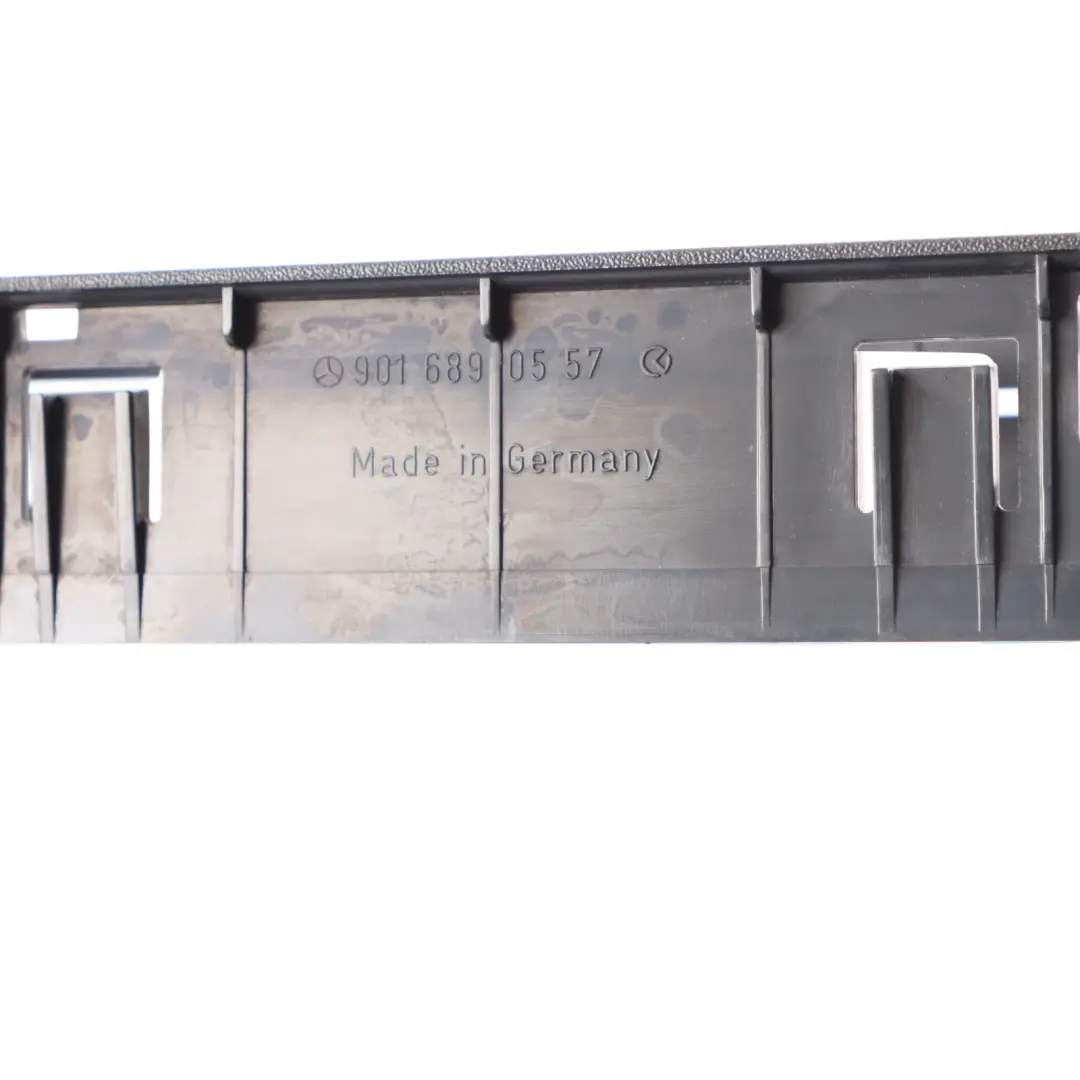 Mercedes W901 Radio Control Unit Frame Cover Trim Panel Black - SKU A9016890557 - Part number A9016890557