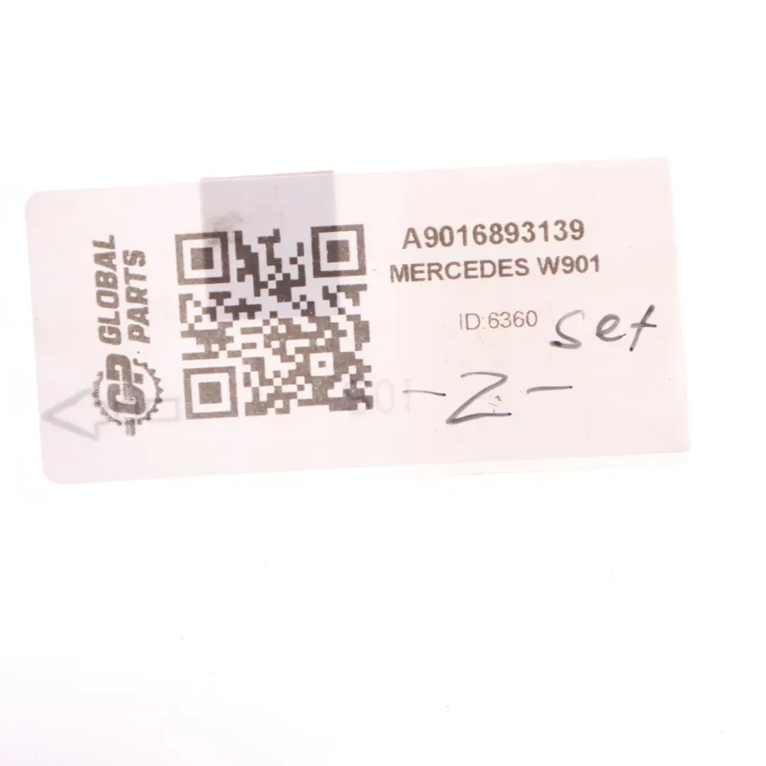 W901 Center Console Blank Switch Plug Cover X2 to Mercedes Sprinter with Part number A9016893139 Mercedes Sprinter W901 Center Console Blank Switch Plug Cover X2 - SKU A9016893139 - Part number A9016893139