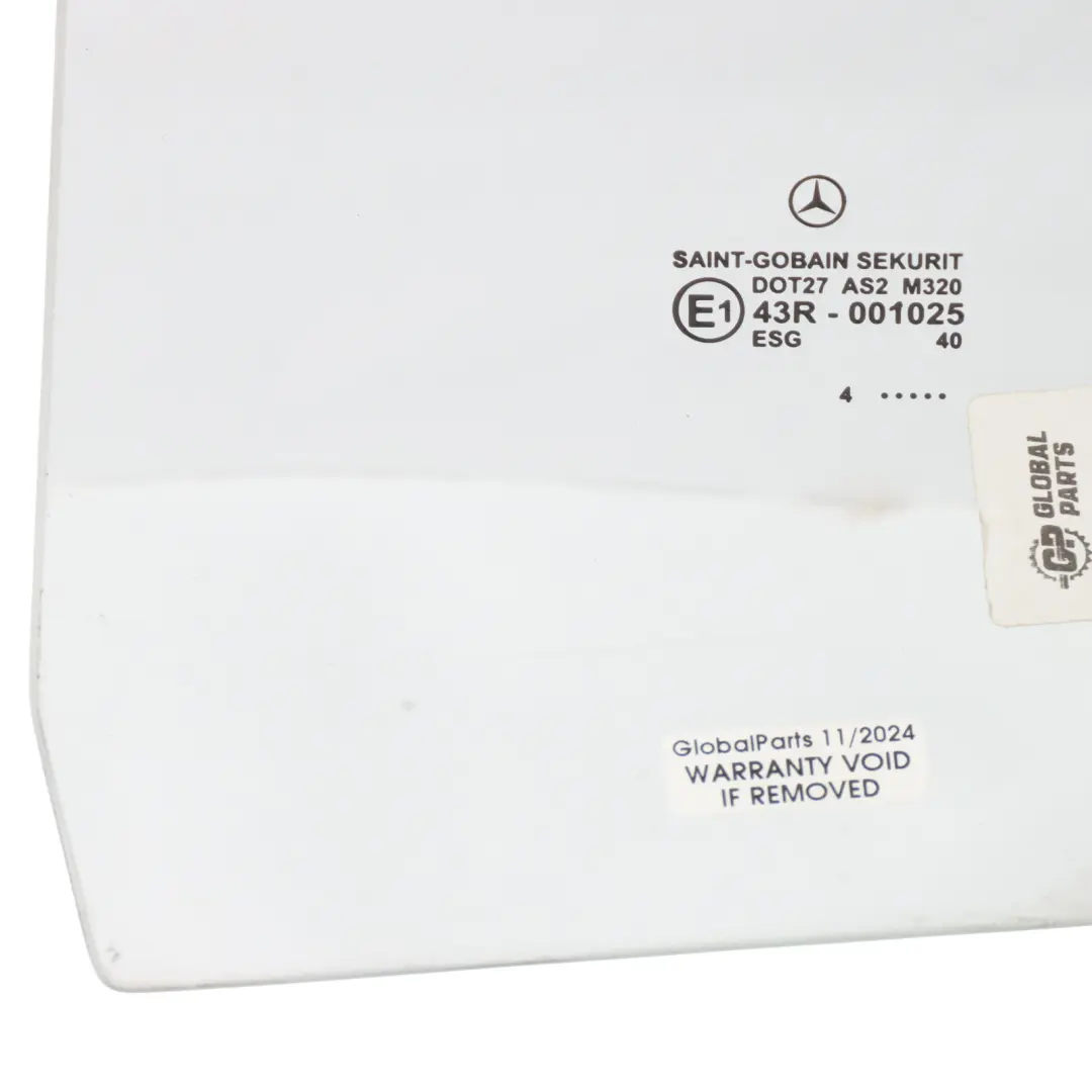 Mercedes Sprinter W902 Door Window Front Left N/S Glass AS2 - SKU A9017200318 - Part number A9017200318