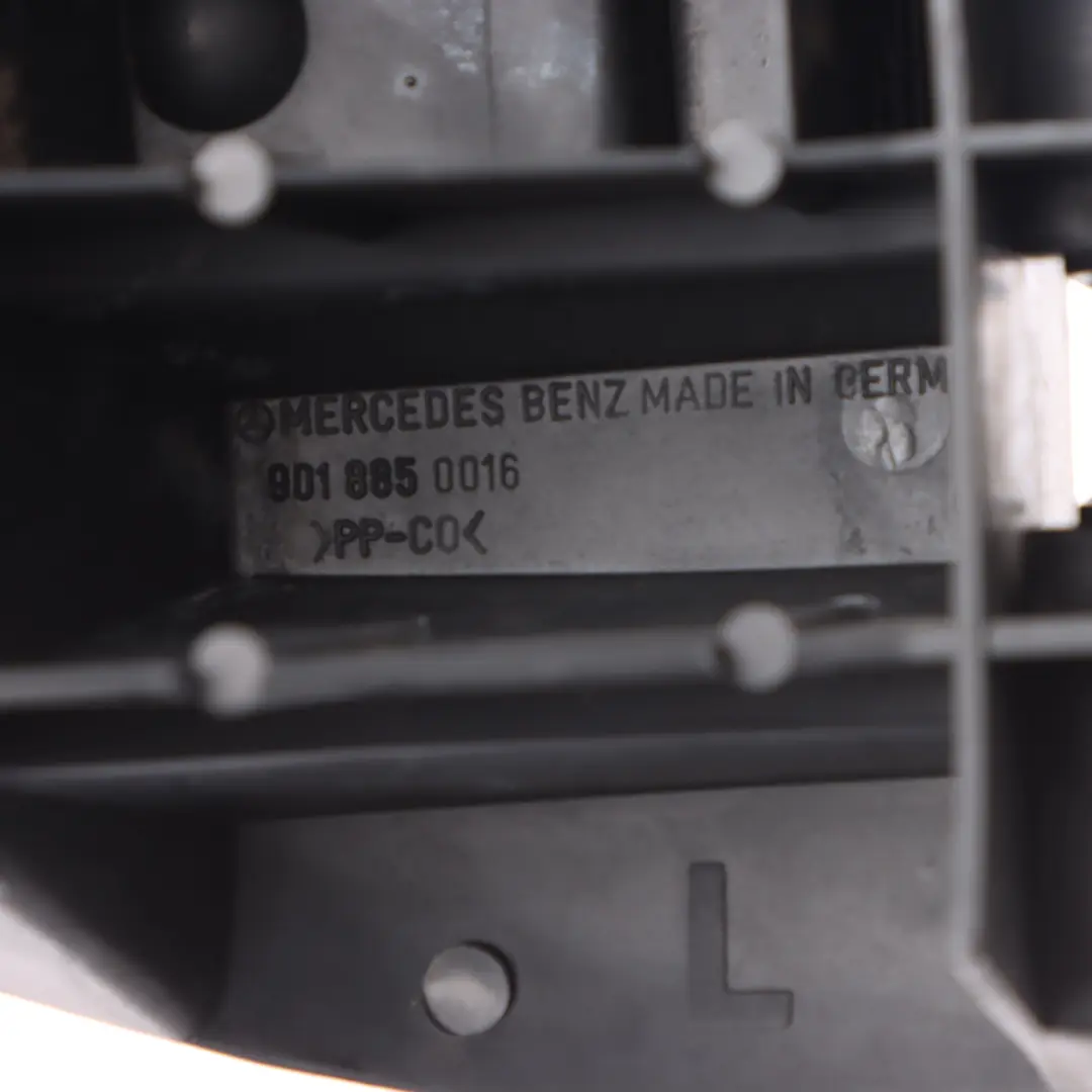 W901 Rear Bumper Carrier Left N/S Bracket Mount Support to Mercedes with Part number A9018850016 Mercedes W901 Rear Bumper Carrier Left N/S Bracket Mount Support - SKU A9018850016 - Part number A9018850016