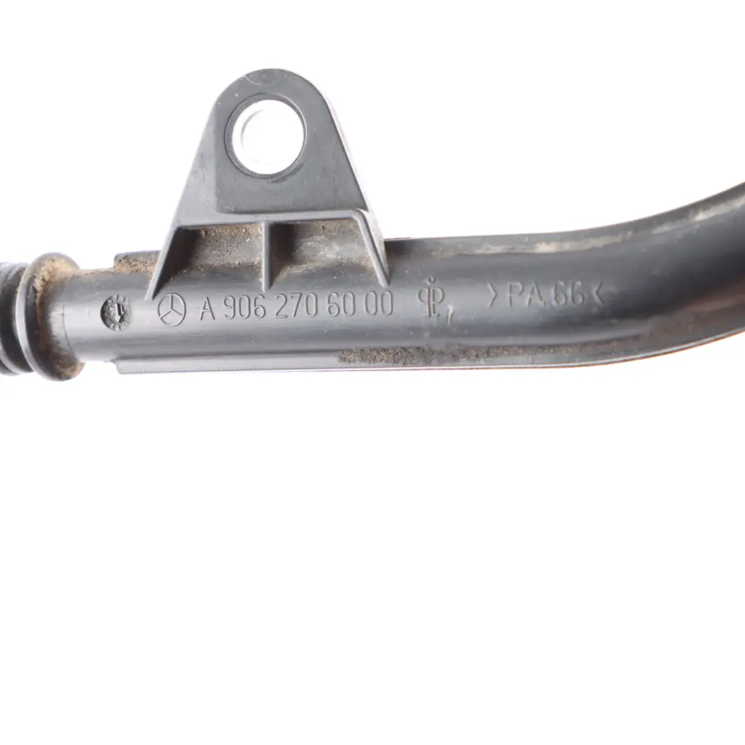 Transmission Oil Filler Pipe Line to Mercedes W906 Automatic with Part number A9062706000 Mercedes W906 Automatic Transmission Oil Filler Pipe Line - SKU A9062706000 - Part number A9062706000