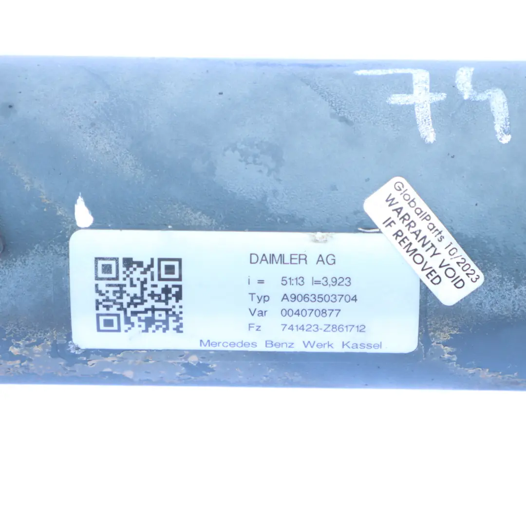 Differential Diff 741423 51:13 3,923 to Mercedes Sprinter W906 Rear with Part number A9063503704 Mercedes Sprinter W906 Rear Differential Diff 741423 51:13 3,923 - SKU A9063503704 - Part number A9063503704