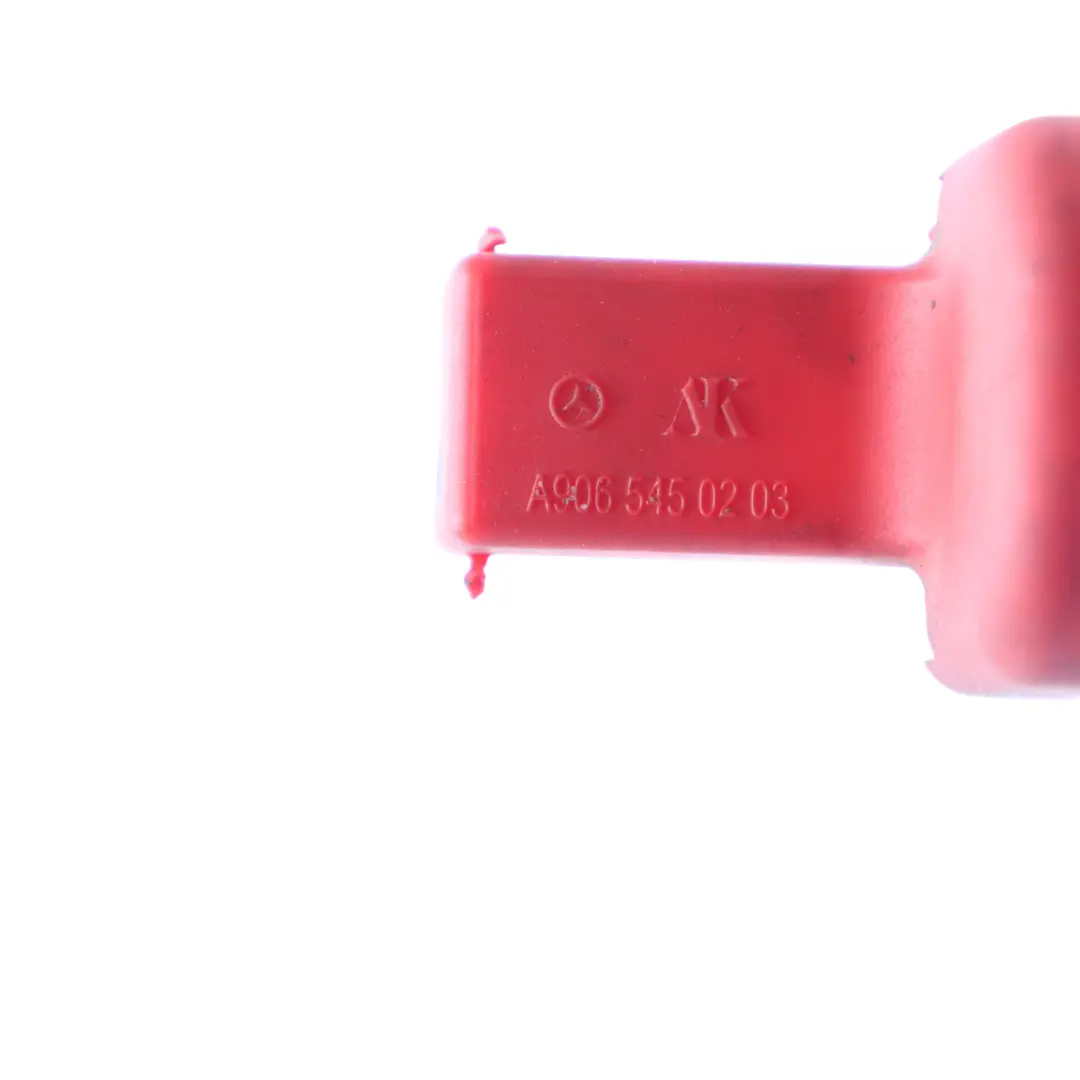 M272 Positive Line Battery Terminal Housing Cover Trim to Mercedes W906 with Part number A9065450203 Mercedes W906 M272 Positive Line Battery Terminal Housing Cover Trim - SKU A9065450203 - Part number A9065450203