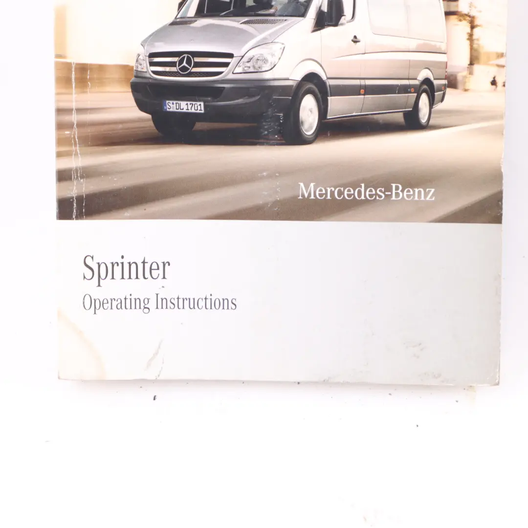 Mercedes W906 Owner's Handbook Book Instruction Booklet Manual Wallet Set - SKU A9065844973 - Part number A9065844973