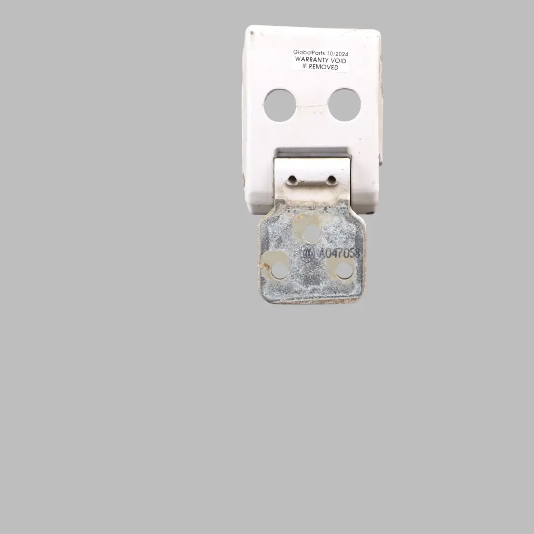 Left Door N/S Upper Hinge White to Mercedes Sprinter W906 Rear with Part number A9067400437 Mercedes Sprinter W906 Rear Left Door N/S Upper Hinge White - SKU A9067400437-ARW - Part number A9067400437