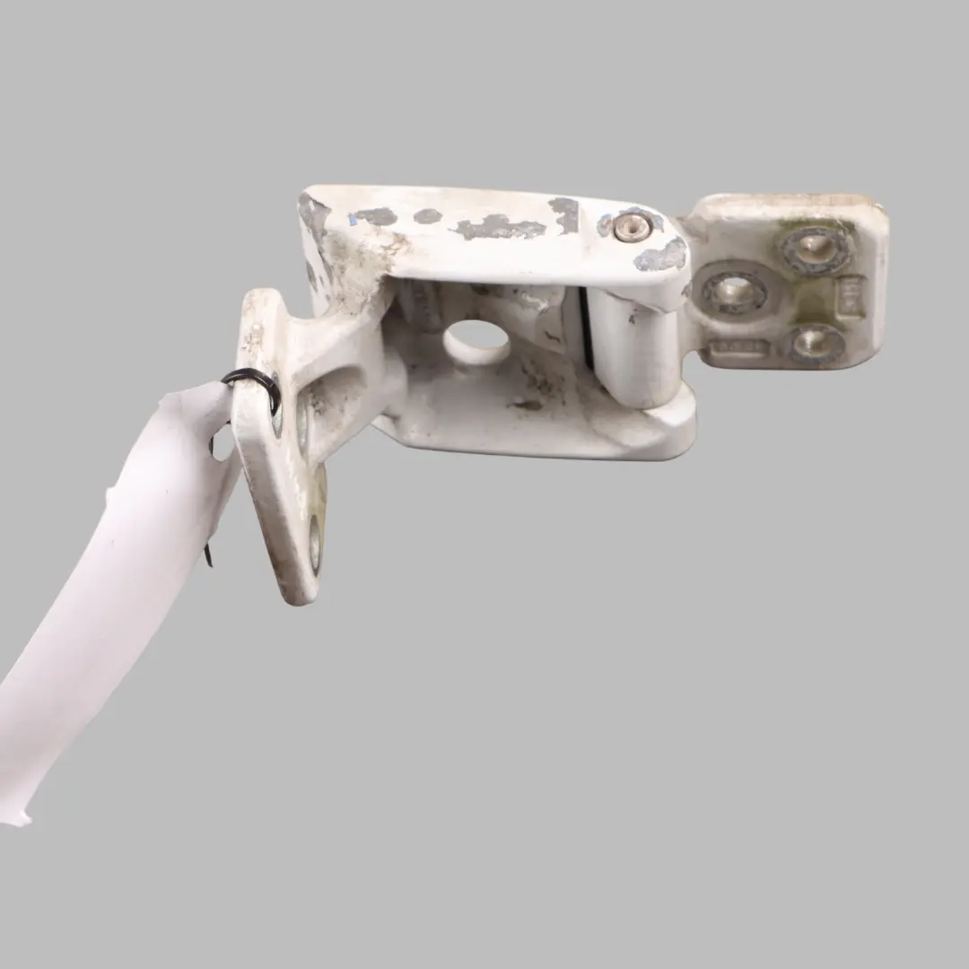 Door Hinge Right O/S Upper Arctic White - 9147 to Mercedes W906 VW Crafter I Rear with Part number A9067400537 Mercedes W906 VW Crafter I Rear Door Hinge Right O/S Upper Arctic White - 9147 - SKU A9067400537-ARW - Part number A9067400537