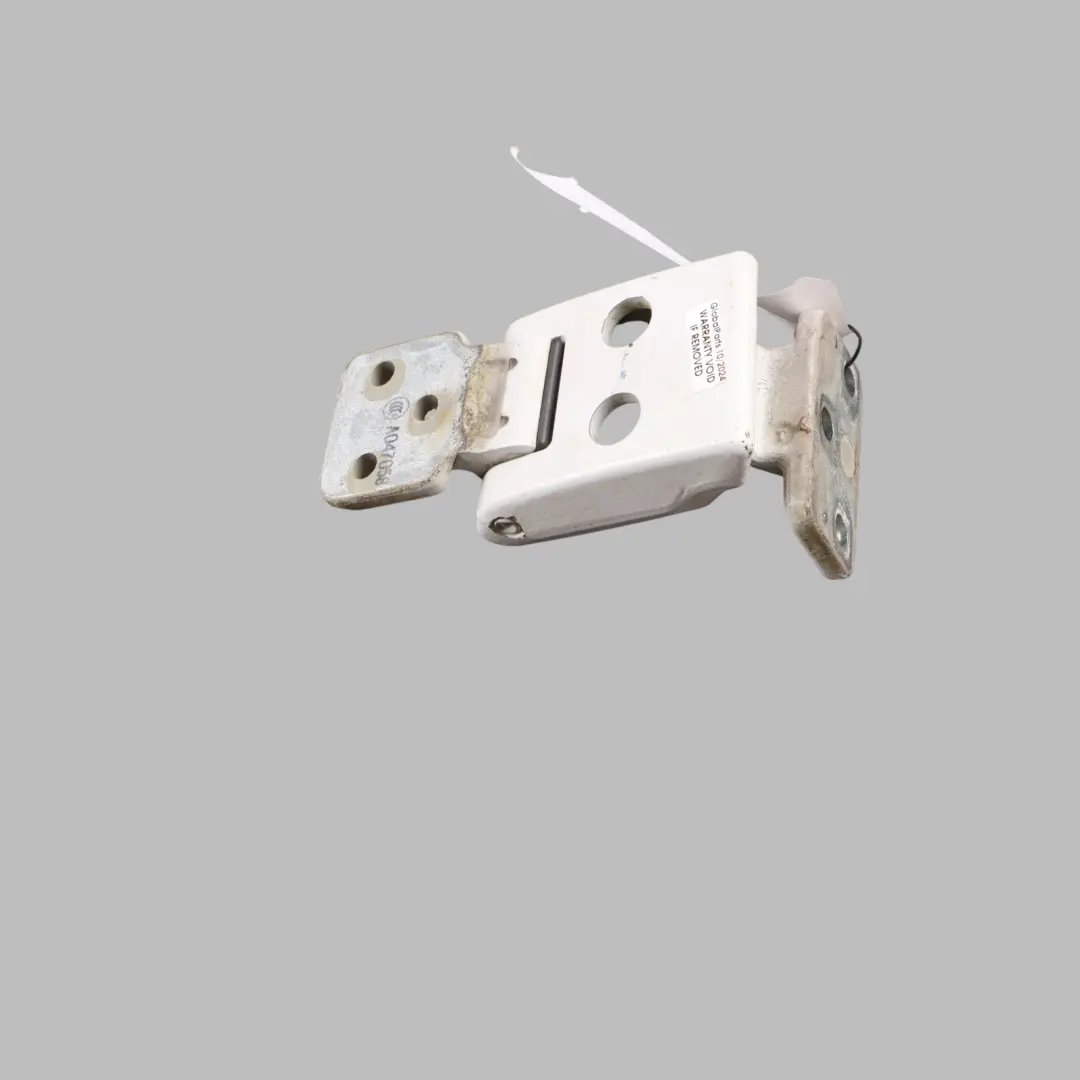 Door Hinge Right O/S Upper Arctic White - 9147 to Mercedes W906 VW Crafter I Rear with Part number A9067400537 Mercedes W906 VW Crafter I Rear Door Hinge Right O/S Upper Arctic White - 9147 - SKU A9067400537-ARW - Part number A9067400537