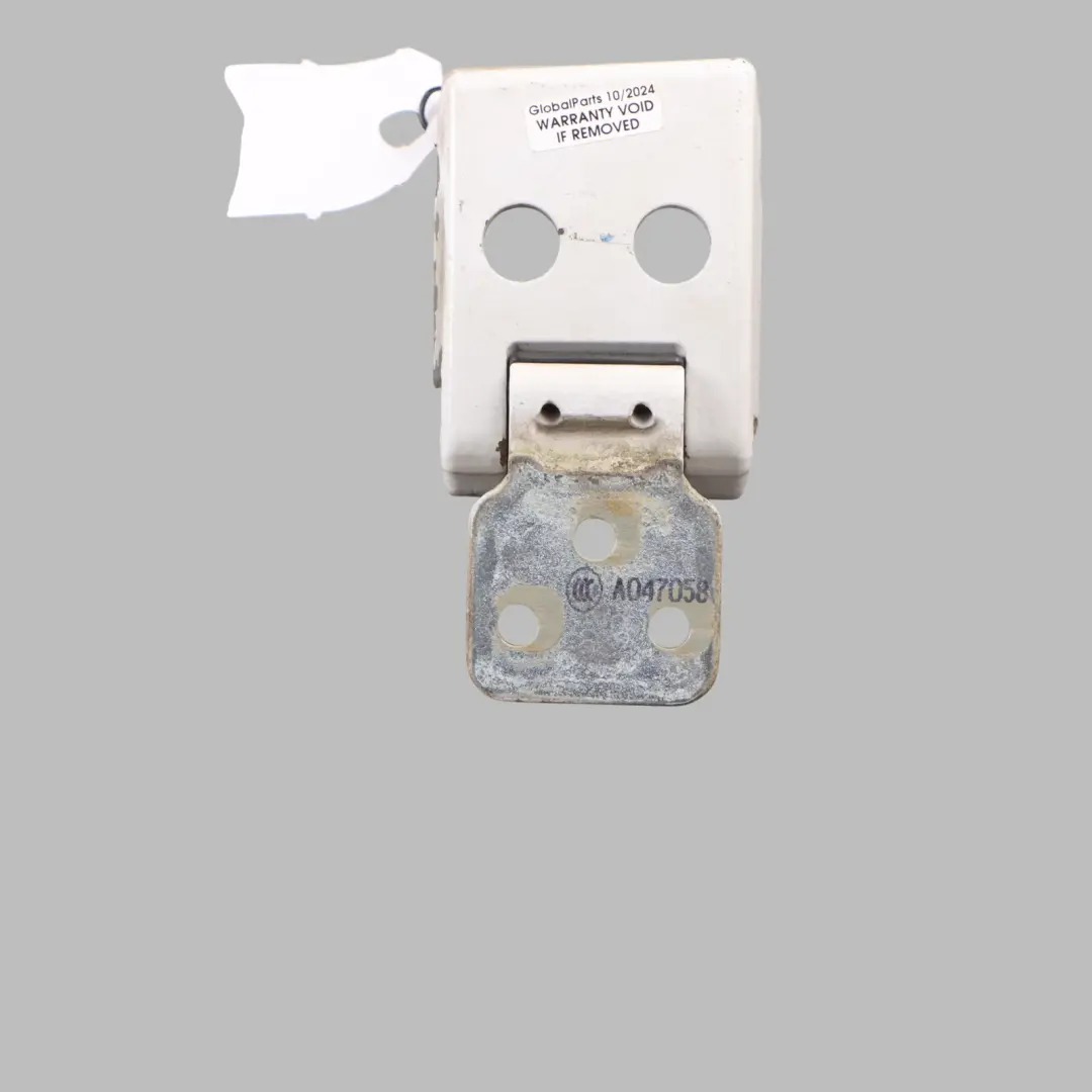 Door Hinge Right O/S Upper Arctic White - 9147 to Mercedes W906 VW Crafter I Rear with Part number A9067400537 Mercedes W906 VW Crafter I Rear Door Hinge Right O/S Upper Arctic White - 9147 - SKU A9067400537-ARW - Part number A9067400537