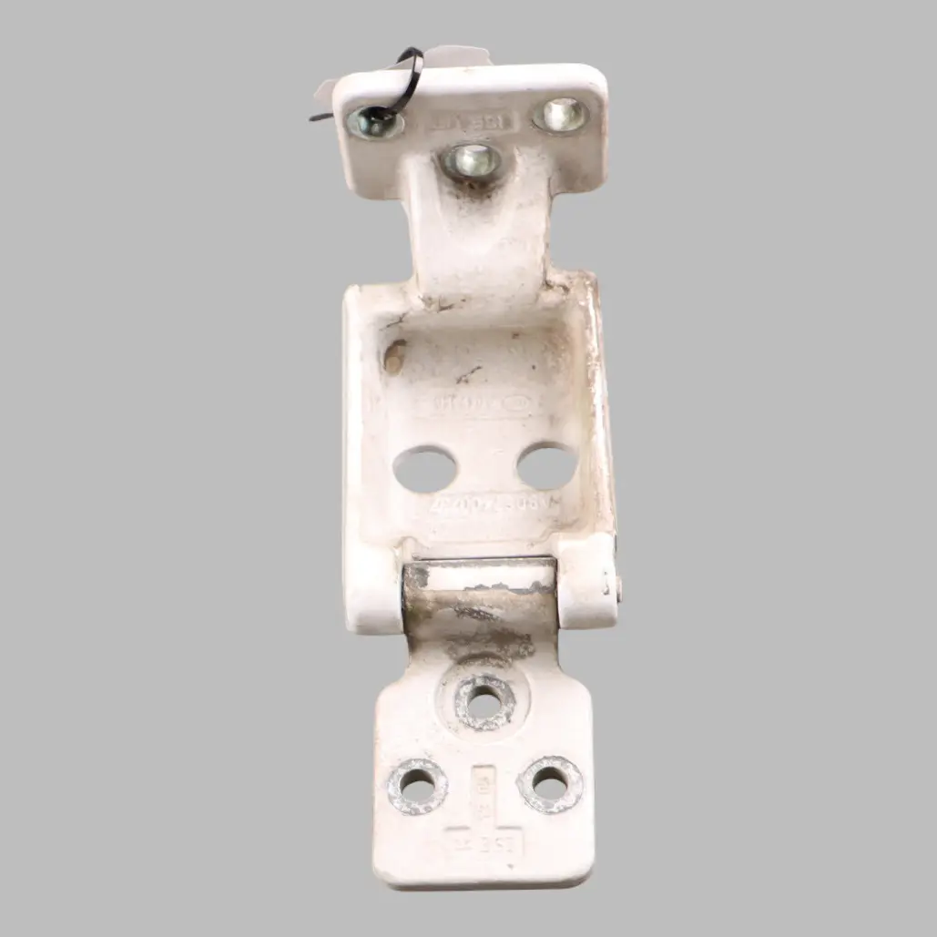 Door Hinge Right O/S Lower Arctic White - 9147 to Mercedes W906 VW Crafter I Rear with Part number A9067400737 Mercedes W906 VW Crafter I Rear Door Hinge Right O/S Lower Arctic White - 9147 - SKU A9067400737-ARW - Part number A9067400737