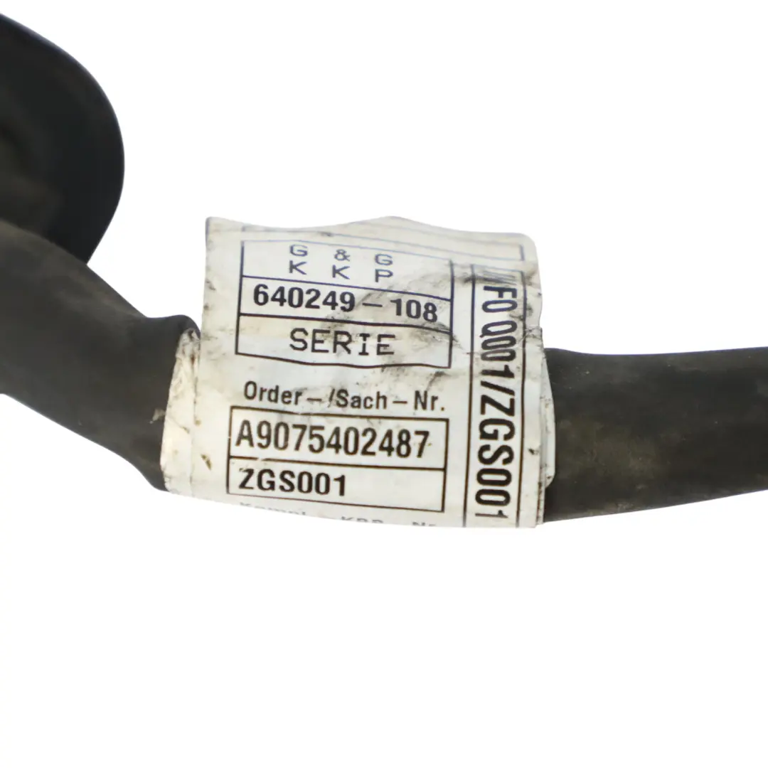Mercedes Sprinter W907 OM651 Batería Alternador Arranque Cableado - SKU A9075402487 - Número de pieza A9075402487