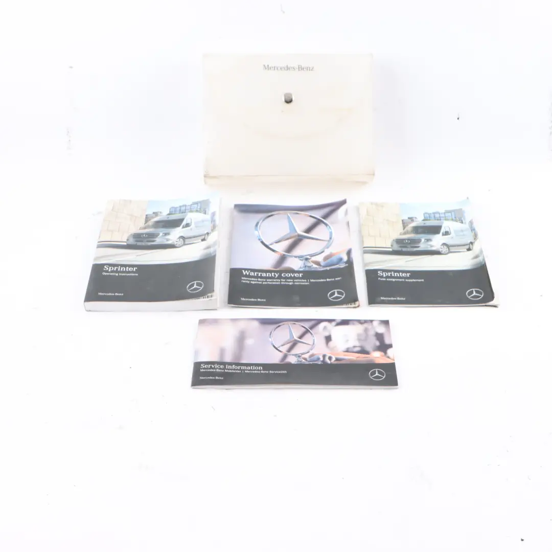 Mercedes Sprinter W907 Owner's Handbook Book Booklet Manual Wallet - SKU A9075847907 - Part number A9075847907