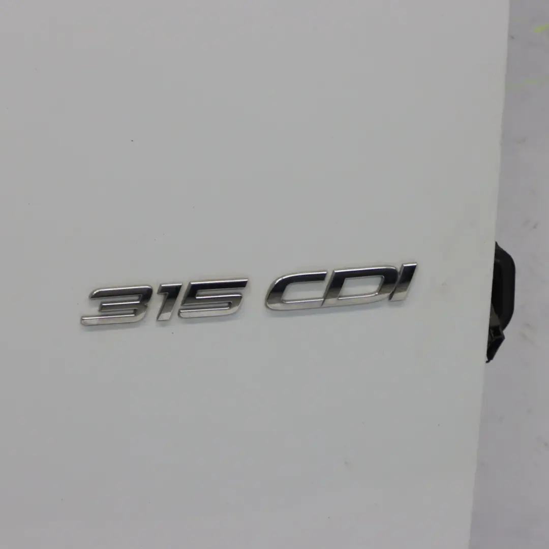 Door Rear Right O/S Boot Tailgate Door Door Arctic White - 9147 to Mercedes W910 with Part number A9107407800 Mercedes W910 Door Rear Right O/S Boot Tailgate Door Door Arctic White - 9147 - SKU A9107407800-ARW - Part number A9107407800