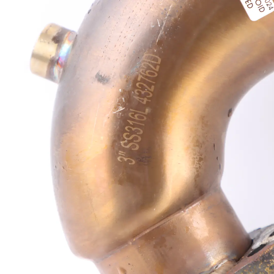 Audi A4 B8 CAPA 3.0 TDI Quattro Exhaust Downpipe Darkside Pipe Line - SKU CAPA-DOWNPIPE-DARKSIDE - Part number CAPA-DOWNPIPE-DARKSIDE