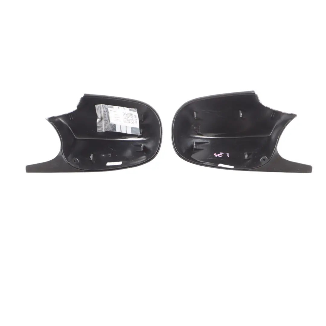 BMW 3 Series Left Right Cover Cap N/O/S Casing Wing Mirror Black Set - SKU E92-LCI-M3-LOOK - Part number E92 LCI