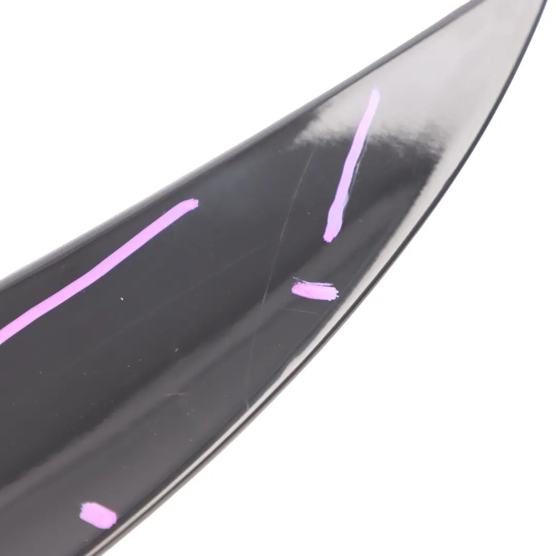 Boot Tailgate Trunk Lid Spoiler Black BMW E93 Convertible Rear - SKU E93 Black Spoiler - Part number E93 Black Spoiler