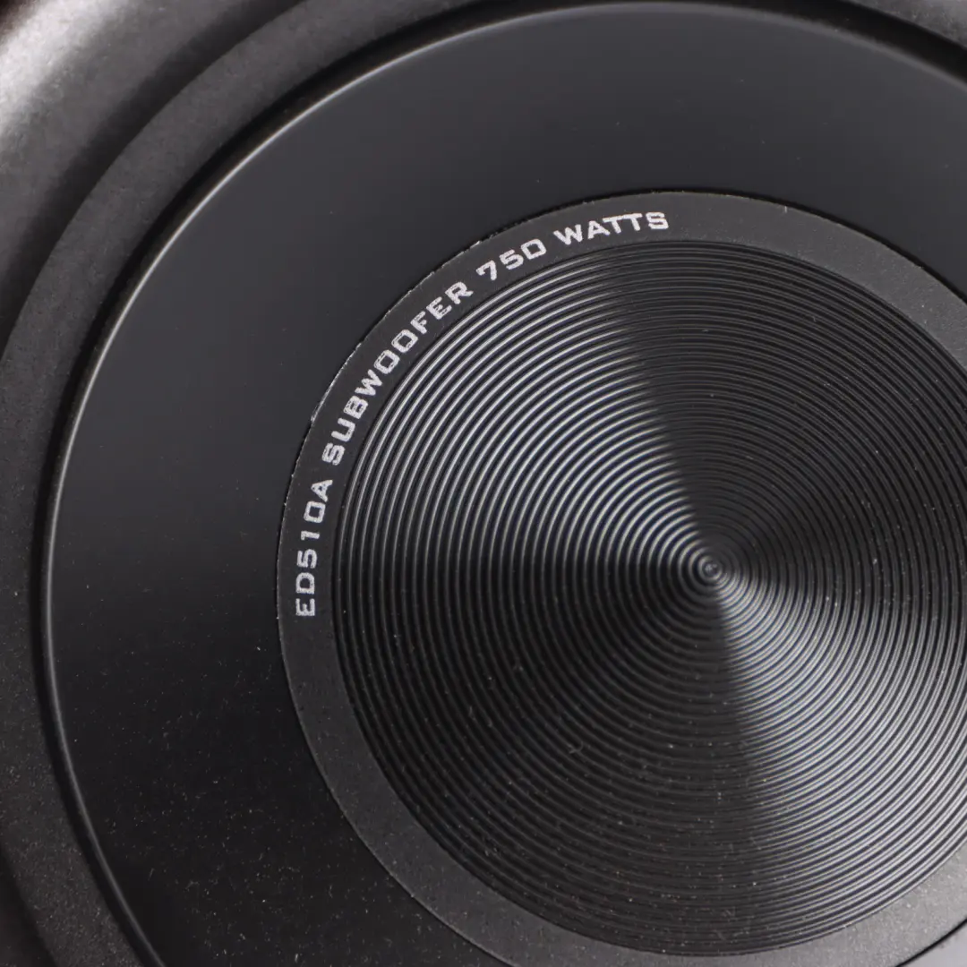 Audio Active Bass Box Enclosure Subwoofer Speaker Amplifier 750W EDB10A Edge Car - SKU EDB10A-E0 - Part number EDB10A-E0