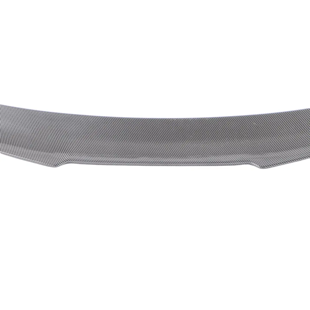 Spoiler Trunk Lid Trim Lip Tailgate Carbon to BMW F33 Convertible Rear with Part number F33-SPOILER-CARBON-LOOK BMW F33 Convertible Rear Spoiler Trunk Lid Trim Lip Tailgate Carbon - SKU F33-SPOILER-CARBON-LOOK - Part number F33-SPOILER-CARBON-LOOK