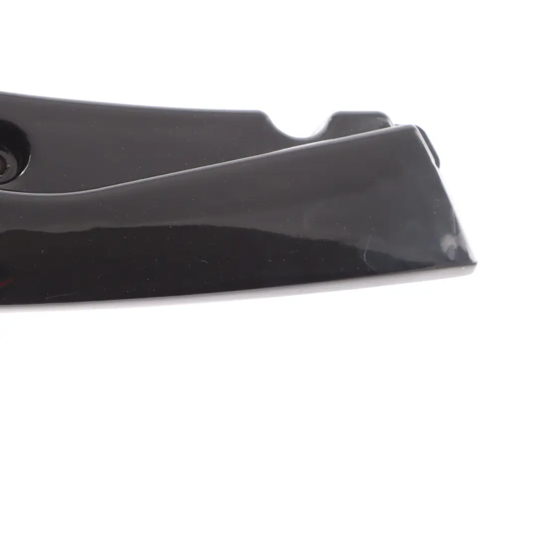 BMW F80 M3 Rear Bumper Spoiler Corners Set Black High Gloss - SKU F80-REAR-BUMPER-CORNERS - Part number F80-REAR-BUMPER-CORNERS