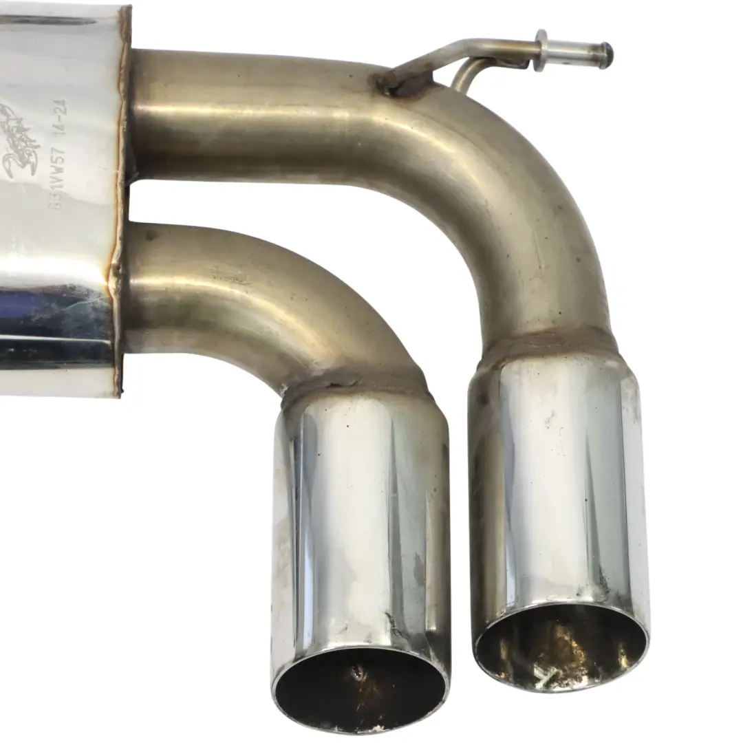 VW Golf Mk6 2.0 TDI Scorpion Silenziatore posteriore Scatola posteriore 631VW57 - SKU GOLF-EXHAUST-SCORPION - Numero di parte GOLF-EXHAUST-SCORPION