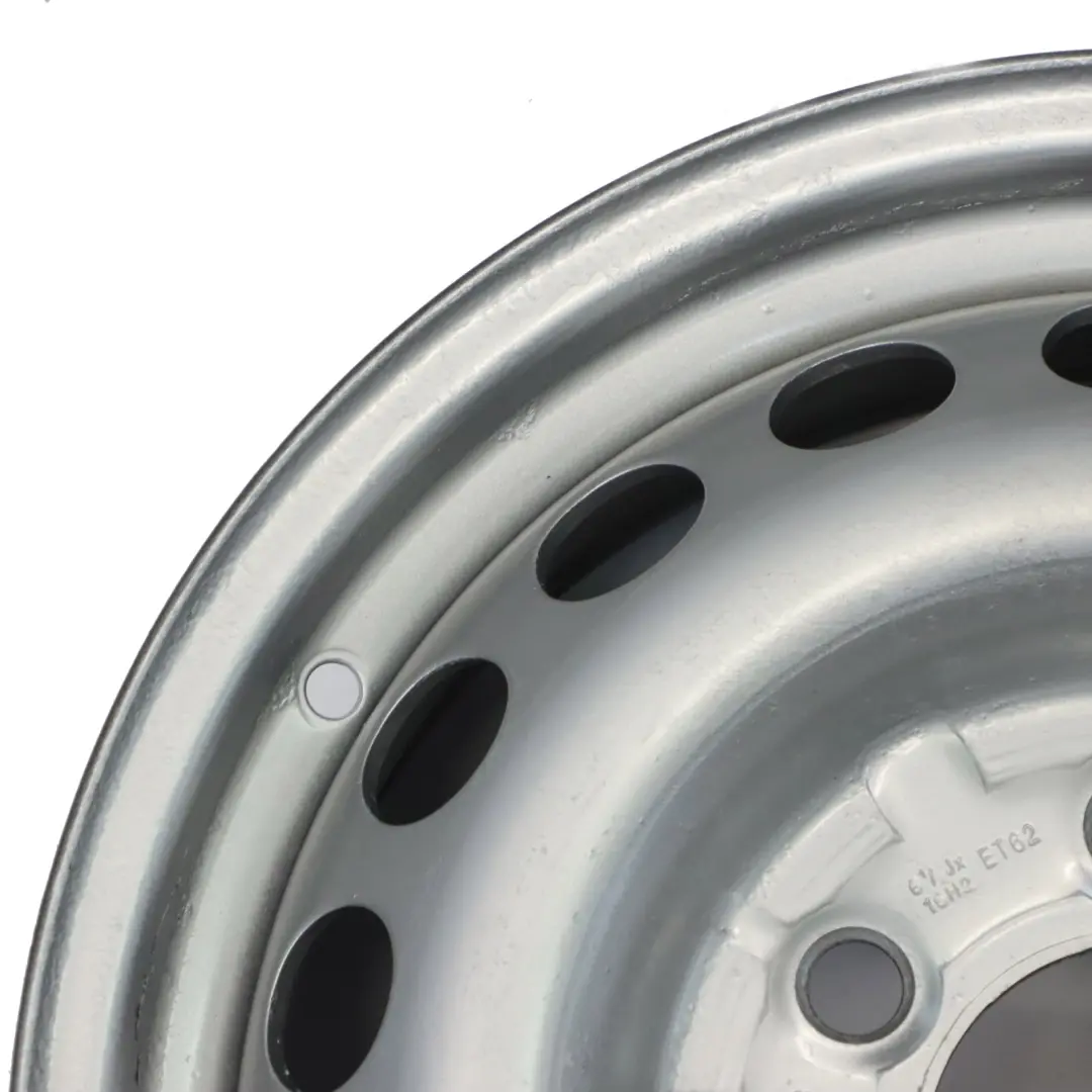 Llanta de acero Mercedes Sprinter W906 Plata 16" 6,5J ET:62 para con número de pieza KBA43738 Llanta de acero Mercedes Sprinter W906 Plata 16" 6,5J ET:62 - SKU KBA43738 - Número de pieza KBA43738