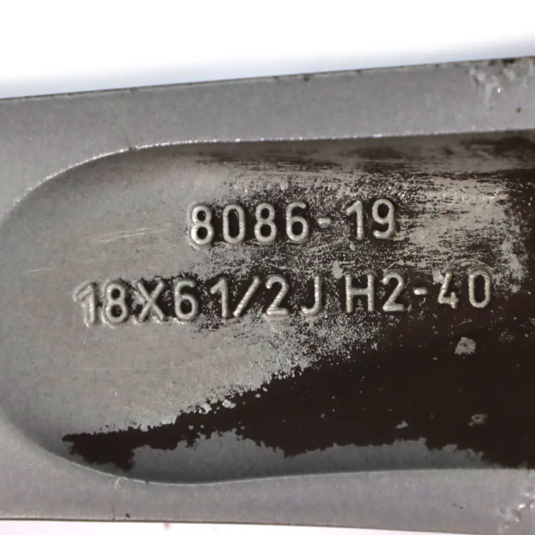 Cerchio in lega 18" ET:40 6.5J per Nissan Qashqai J10 con numero di parte MB73JD18A Nissan Qashqai J10 Cerchio in lega 18" ET:40 6.5J - SKU MB73JD18A-1 - Numero di parte MB73JD18A