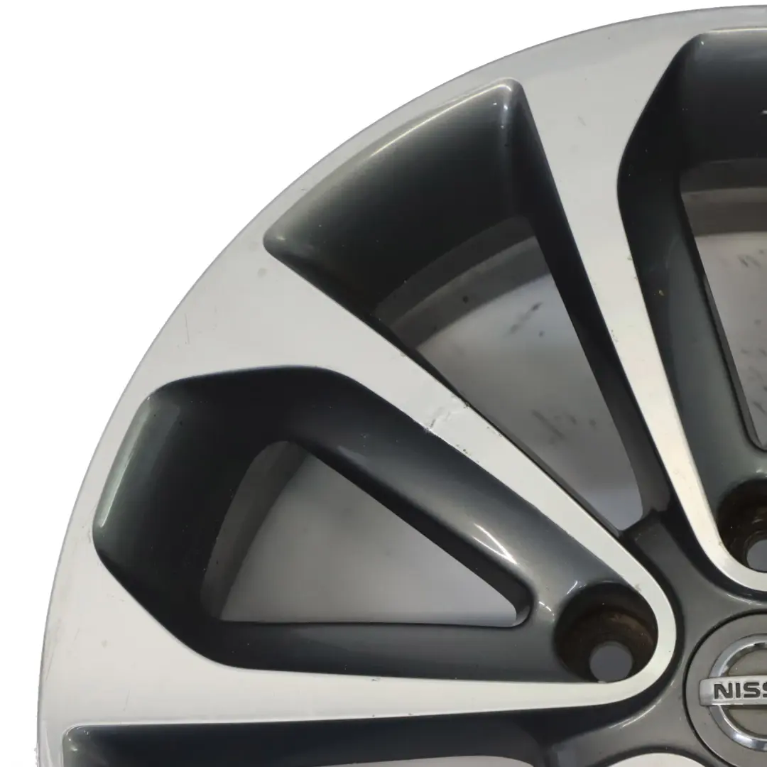 Cerchio in lega 18" ET:40 6.5J per Nissan Qashqai J10 con numero di parte MB73JD18A Nissan Qashqai J10 Cerchio in lega 18" ET:40 6.5J - SKU MB73JD18A-1 - Numero di parte MB73JD18A