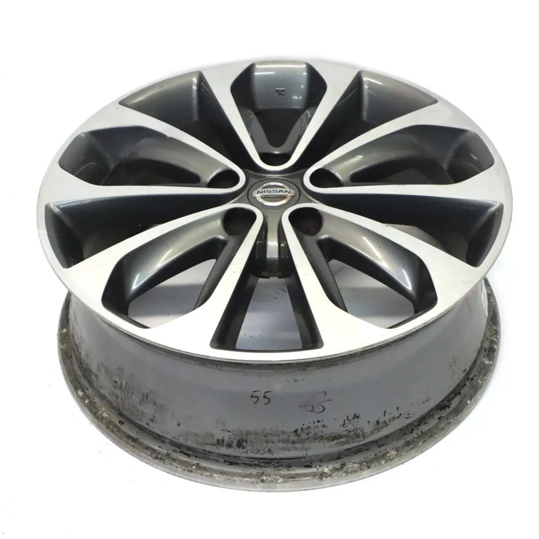Nissan Qashqai J10 Wheel Alloy Rim 18" ET:40 6.5J - SKU MB73JD18A-1 - Part number MB73JD18A