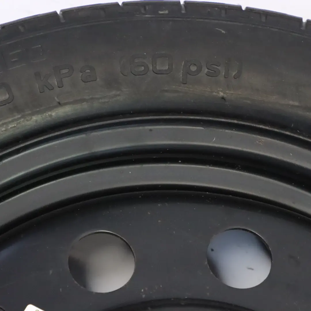 Jaguar XJ XKR XJR Ersatzstahlfelge Reifen Pirelli 135/80 18" 3,5 J für mit Teilenummer MMD6119AA Jaguar XJ XKR XJR Ersatzstahlfelge Reifen Pirelli 135/80 18" 3,5 J - SKU MMD6119AA - Teilenummer MMD6119AA