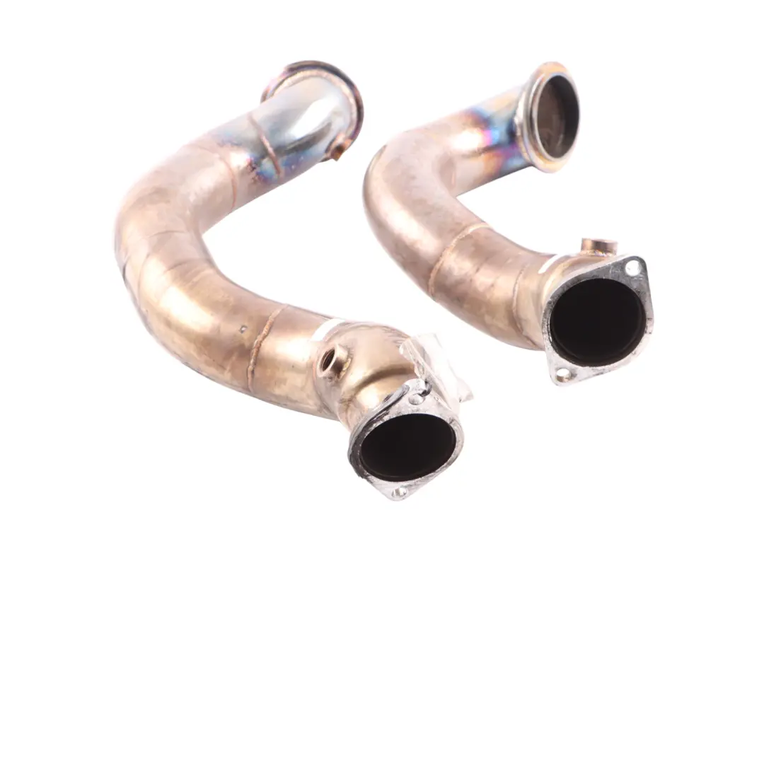  Downpipe Set BMW E82 E88 E90 E92 135i 335i N54 Exhaust Catalytic Pipes - SKU N54-DOWNPIPE-1 - Part number N54-DOWNPIPE-1