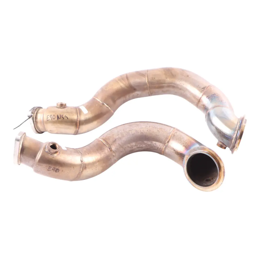 Downpipe Set BMW E82 E88 E90 E92 135i 335i N54 Exhaust Catalytic Pipes to with Part number N54-DOWNPIPE-1 Downpipe Set BMW E82 E88 E90 E92 135i 335i N54 Exhaust Catalytic Pipes - SKU N54-DOWNPIPE-1 - Part number N54-DOWNPIPE-1