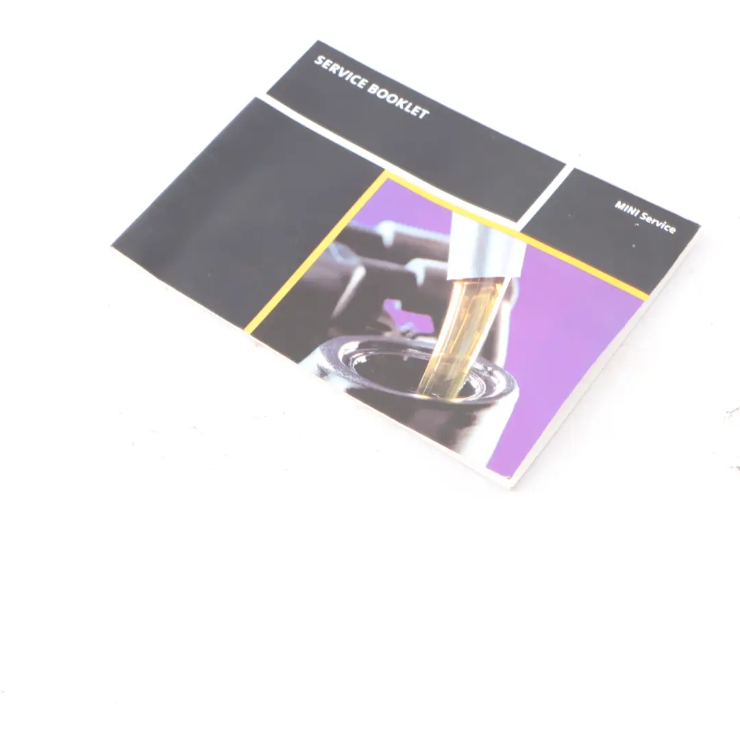 Mini Cooper One R50 R52 R53 Service Booklet Book 01410011996 - SKU P0012673 - Part number 0012673