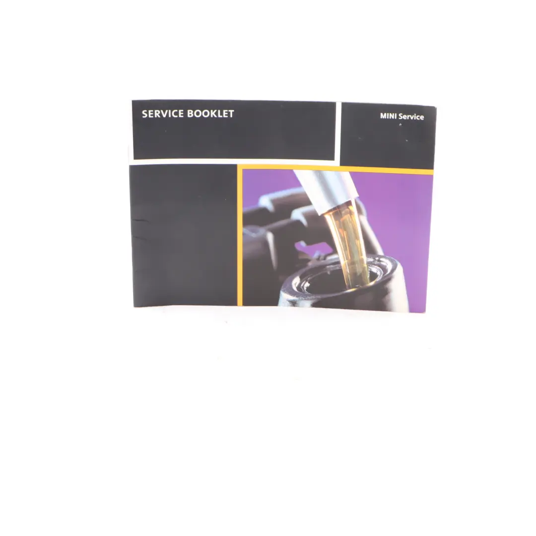 Mini Cooper One R50 R52 R53 Service Booklet Book 01410011996 - SKU P0012673 - Part number 0012673