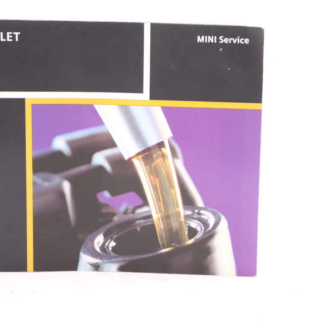 Service Booklet Book 01410011996 to Mini Cooper One R50 R52 R53 with Part number 0012673 Mini Cooper One R50 R52 R53 Service Booklet Book 01410011996 - SKU P0012673 - Part number 0012673