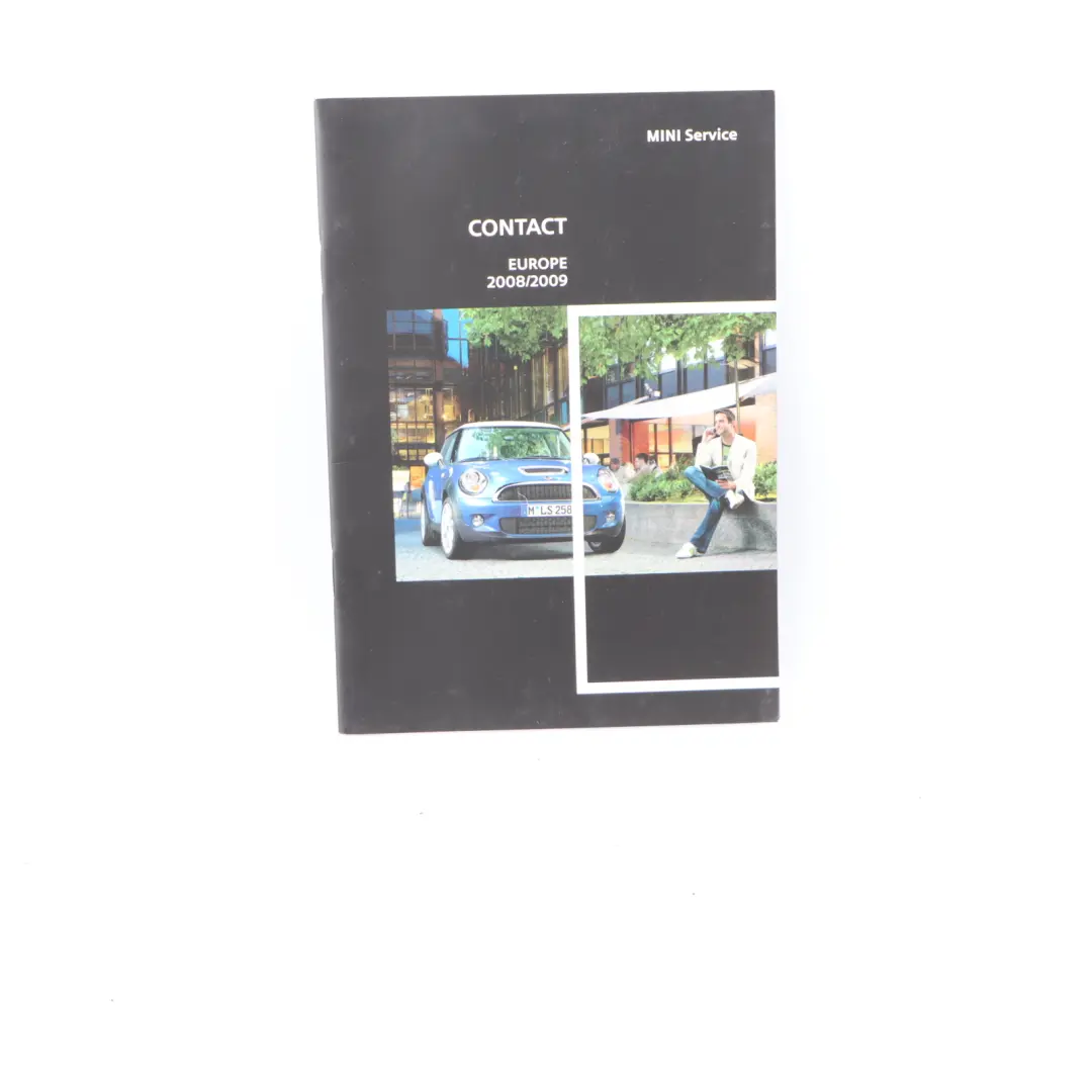 Mini Cooper R55 R56 Service Booklet Owner's Handbook Radio Instructions - SKU P0013998-3 - Part number 0013998
