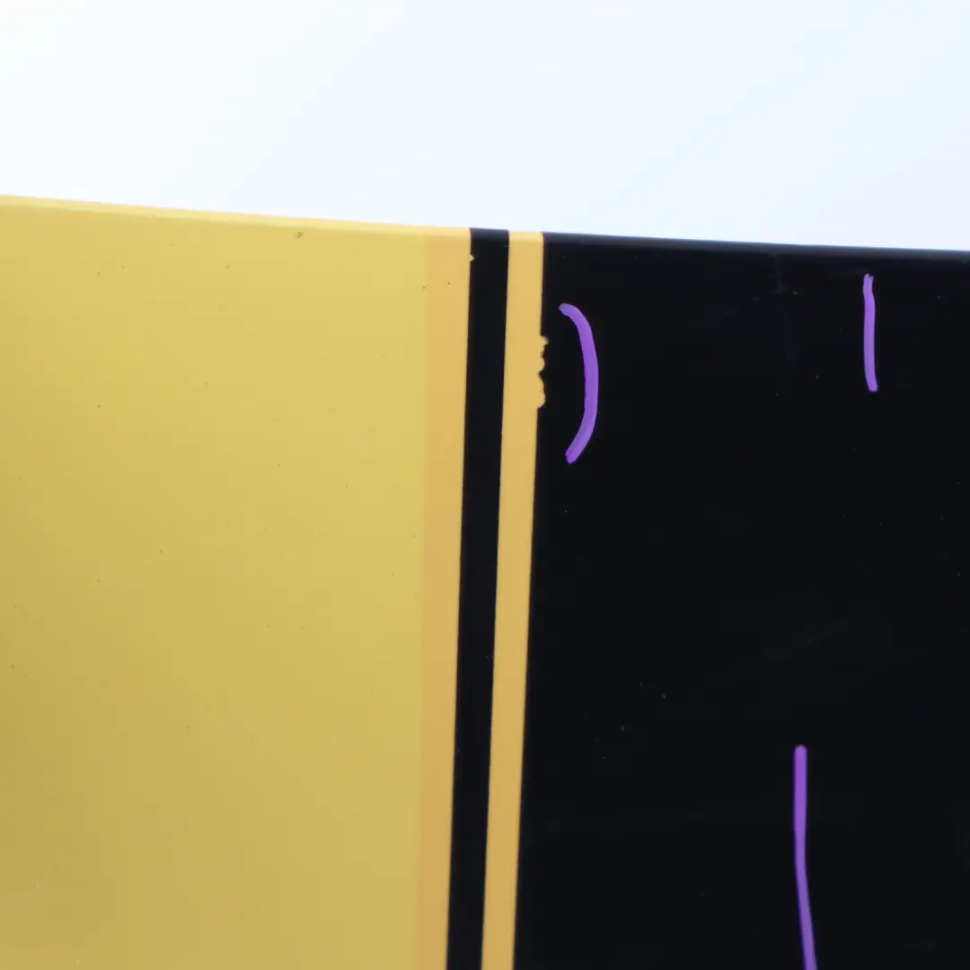 Mini Cooper One R56 Rear Spoiler Trunk Lid Mellow Yellow A58 7148913 - SKU P0430314-MY - Part number 0430314