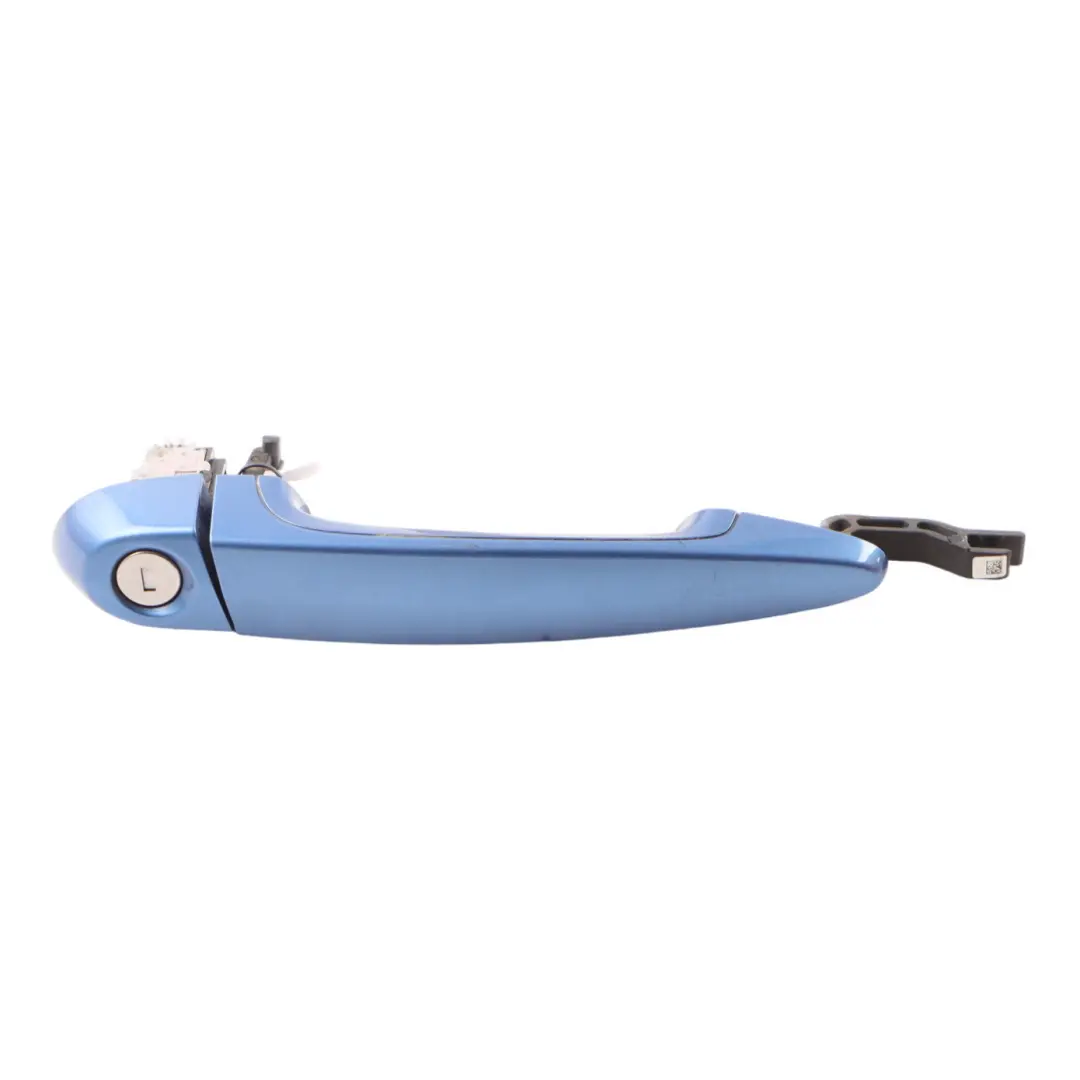 BMW F20 F30 F31 Front Grab Handle Right O/S Door Estoril Blue - B45 - SKU P0445184-EB1 - Part number P0445184