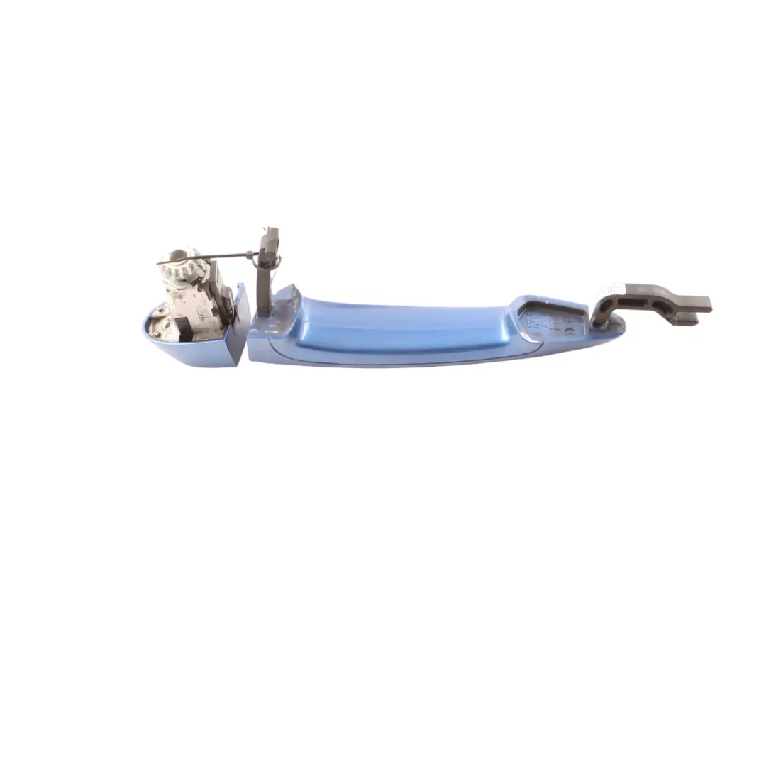 BMW F20 F30 F31 Front Grab Handle Right O/S Door Estoril Blue - B45 - SKU P0445184-EB1 - Part number P0445184
