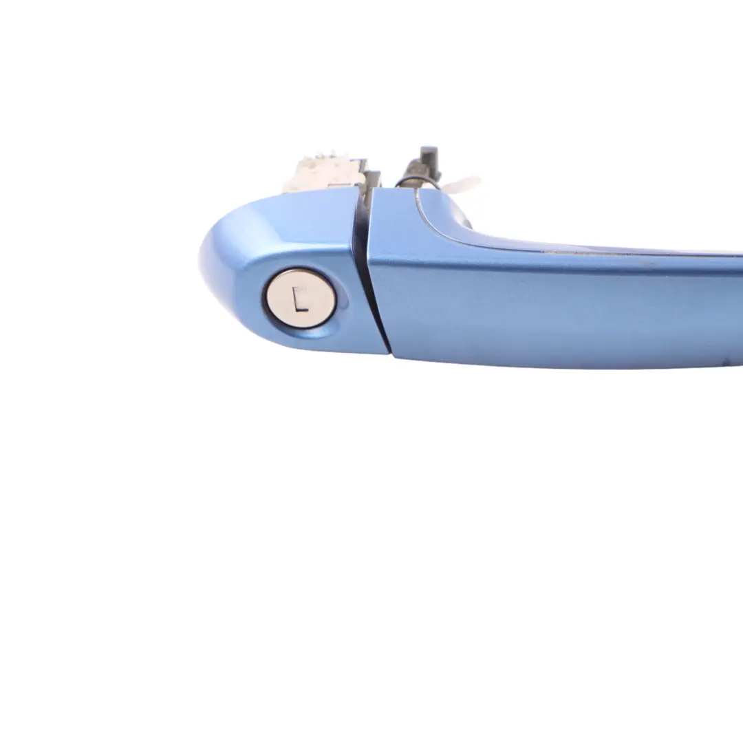 BMW F20 F30 F31 Front Grab Handle Right O/S Door Estoril Blue - B45 - SKU P0445184-EB1 - Part number P0445184