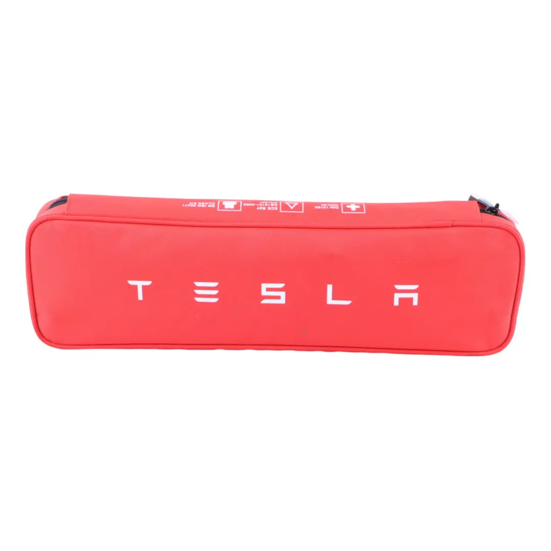 Tesla Model 3 Y First Aid Kit Hazard Warning Triangle Emergency to with Part number P1475076-00-D Tesla Model 3 Y First Aid Kit Hazard Warning Triangle Emergency - SKU P1475076-00-D - Part number P1475076-00-D