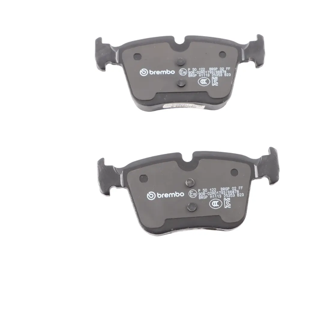 Axle Brembo Brake Pads Set Kit Left Right N/O/S A0004203602 to Mercedes W205 Rear with Part number P50122 Mercedes W205 Rear Axle Brembo Brake Pads Set Kit Left Right N/O/S A0004203602 - SKU P50122 - Part number P50122