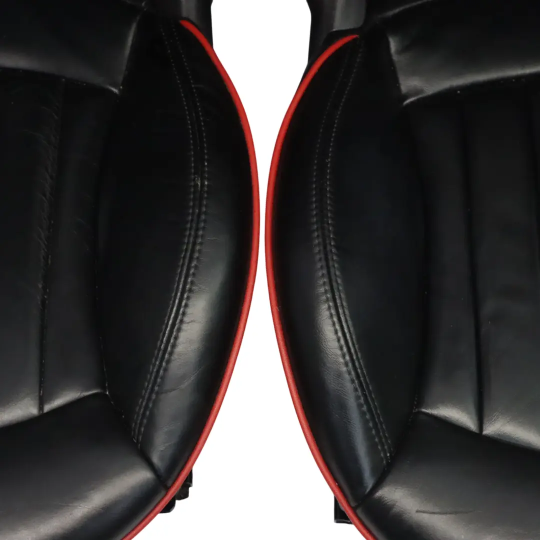 Mini R56 JCW Beheizte Sport GP2 Leder Championship Red Sitze Vorne Hinten Sitz - SKU R56-JCW-SEATS-SPORTS-LEATHER-GP2-1 - Teilenummer R56-JCW-SEATS-SPORTS-LEATHER-GP2