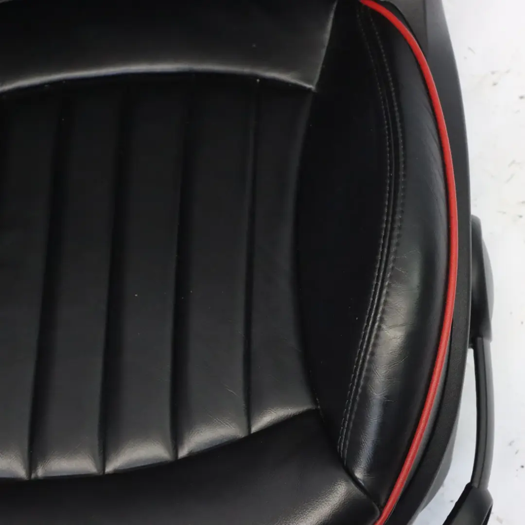 Mini R56 JCW Beheizte Sport GP2 Leder Championship Red Sitze Vorne Hinten Sitz - SKU R56-JCW-SEATS-SPORTS-LEATHER-GP2-1 - Teilenummer R56-JCW-SEATS-SPORTS-LEATHER-GP2